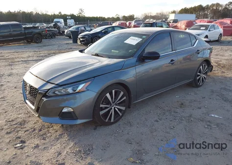 2021 Nissan Altima Sr Fwd из США, поврежденный, VIN 1N4BL4CVXMN331648